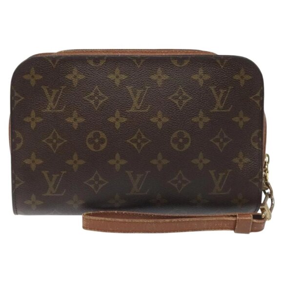 LOUIS VUITTON Monogram Orsay Clutch Bag M51790 LV Auth 113491 - Picture 1 of 14